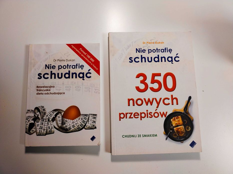 Dukan Nie potrafię schudnąć + 350 przepisów