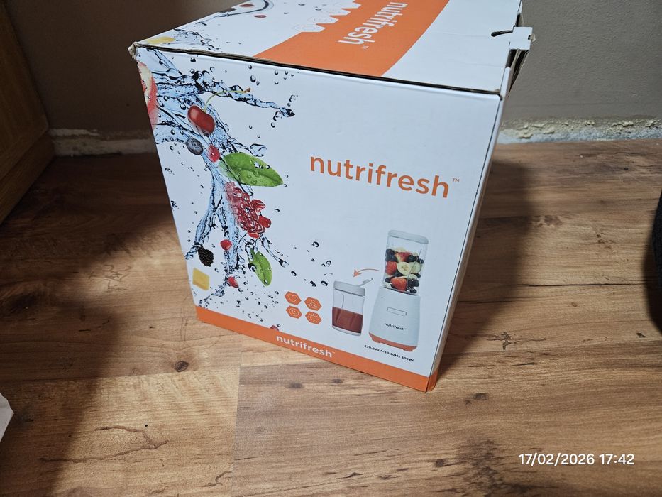 Liquidificador / Máquina de Smoothies Nutrifresh 600W – Como Novo na Caixa