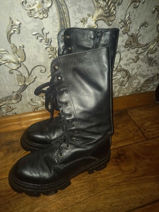 Продам сапоги натуральна шкіра