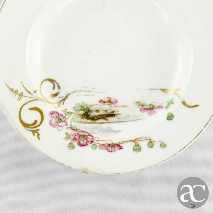Prato de doce em porcelana Vista Alegre, circa 1900