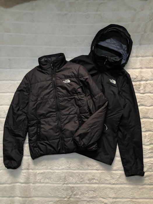 3в1 TNF DryVent (S) The North Face женская куртка курточка ветровка ор
