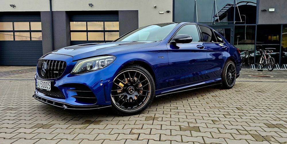 Mercedes-Benz Klasa C 4matic 9G- TRONIC SALON PL Bardzo bogate wyp.