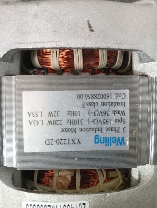 Motor de máquina roupa Indesit XWD71283