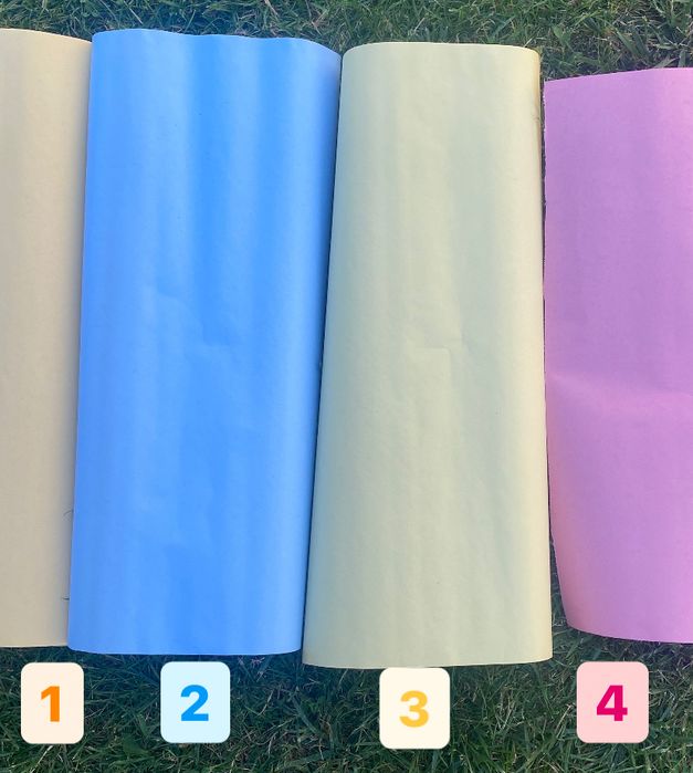 Кольоровий крафтовий папір, крафт папір, крафтова бумага