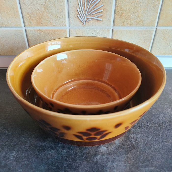 Zestaw salaterek ceramicznych - HEIKE 4 | NRD (GDR) | lata 70./80.