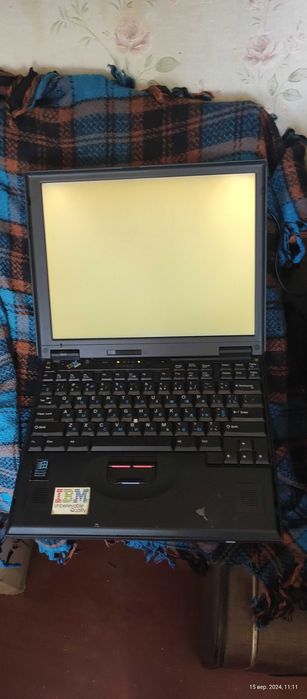 Вінтажний ноутбук IBM ThinkPad 600 Type 2645, 1998 року.