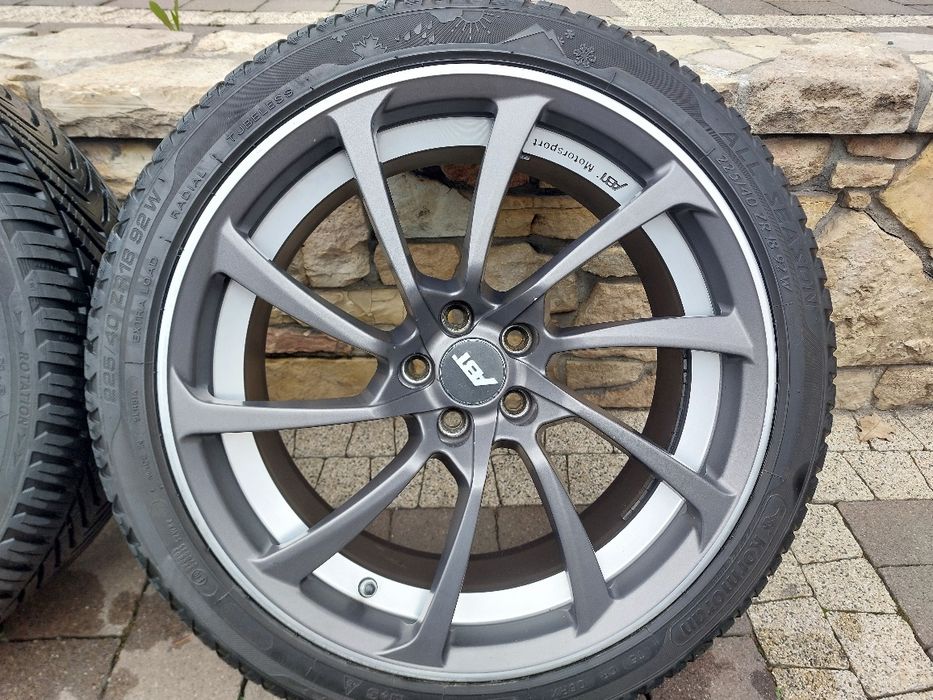 Felgi ABT 18 cali Audi VW Seat 5x100 8j 225 40 18 et 30 Kormoran