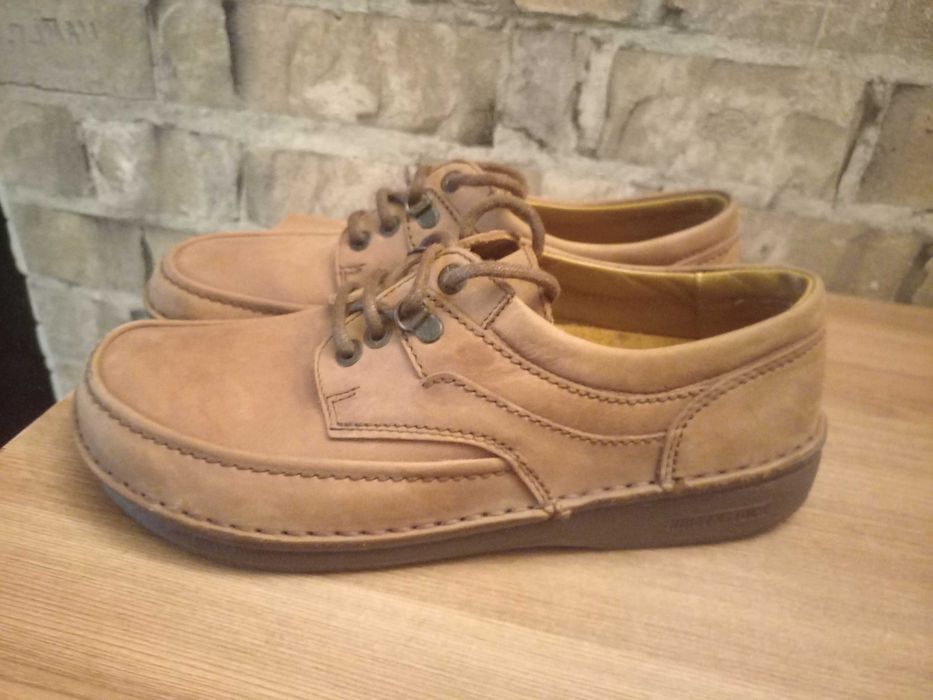 Мужские Топсайдеры мокасины ботинки полуботинки Birkenstock р. 40.