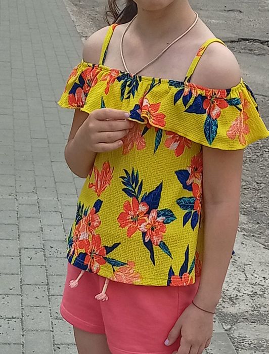 Майка топ для дівчинки 9-10