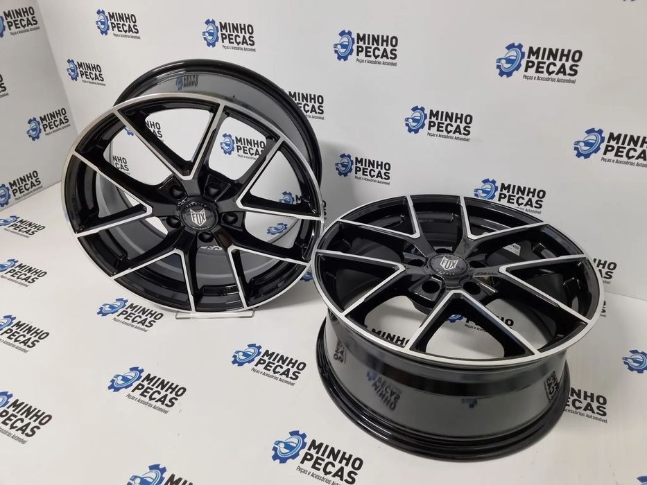 Jantes Fox FX5 em 17 (5x120) Preto Polido