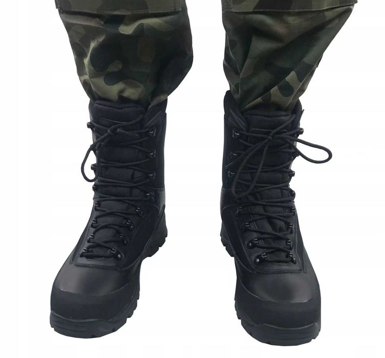 Buty COMBAT wysokie sznurowane glany MMB r. 40 - WYPRZEDAŻ