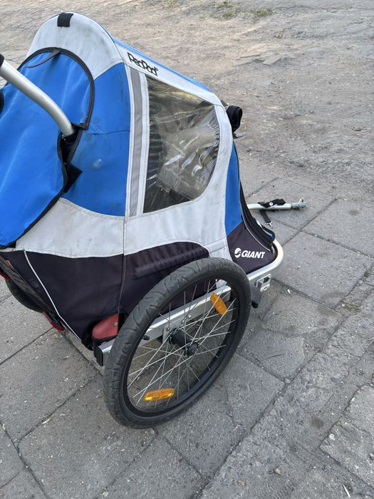 Przyczepa rowerowa GIANT Blue do 22kg
