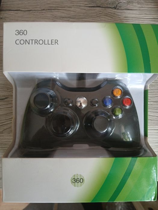 Pad  XBOX 360 przewodowy kontroler USB czarny.