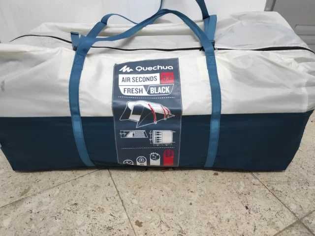 Tenda QUECHUA Air Seconds 5.2 Fresh & Black como nova