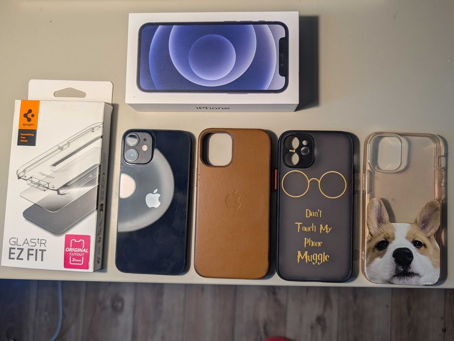 iPhone 12 mini 64GB Czarny 86% + oryginalne etui Apple