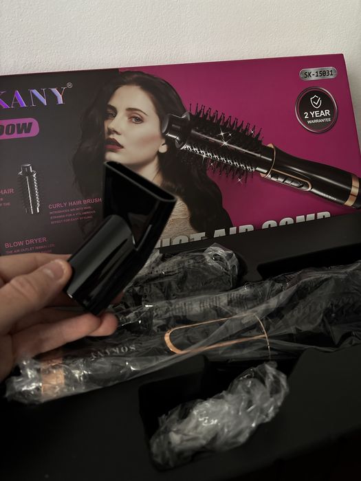 Escova modeladora multifuncional SOKANY 3 em 1 Hot Air Comb