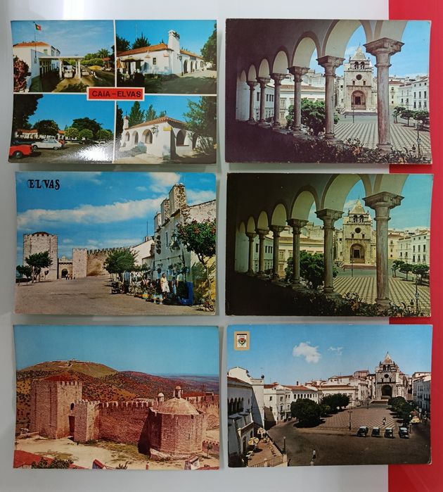 POSTAIS: Bombarral, Pombal, Elvas, T. Vedras , Beja e Castelo Branco