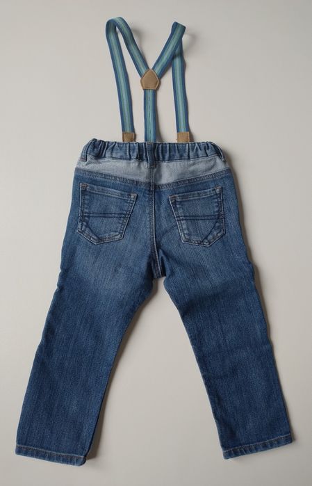 Spodnie jeansy chłopięce H&M roz 86