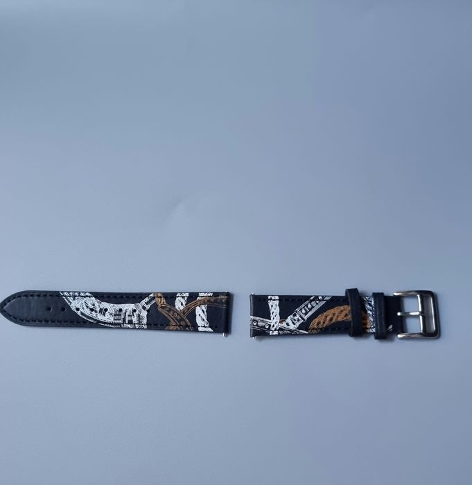 Pasek skórzany 20 mm kompatybilny z Samsung Galaxy Watch 4,4 cla,3