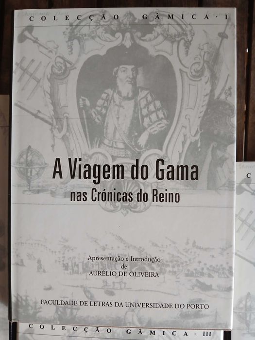 Colecção Gâmica - A viagem de Vasco da Gama (4 volumes, completa)