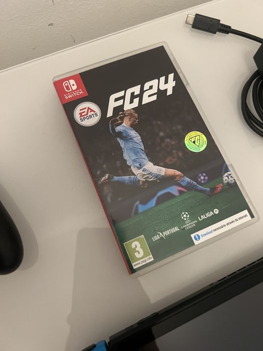 Nintendo switch V1 + EAFC24 + Acessorios