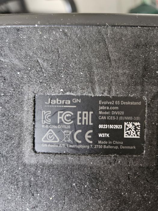 Jabra Evolve2 65 Mono Bluetooth + stacja ładowania