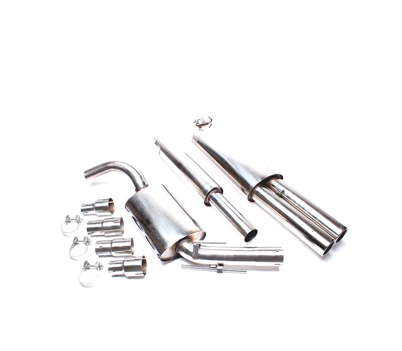 LINHA DE ESCAPE EM INOX PARA VOLKSWAGEN VW GOLF MK2 II 83-91