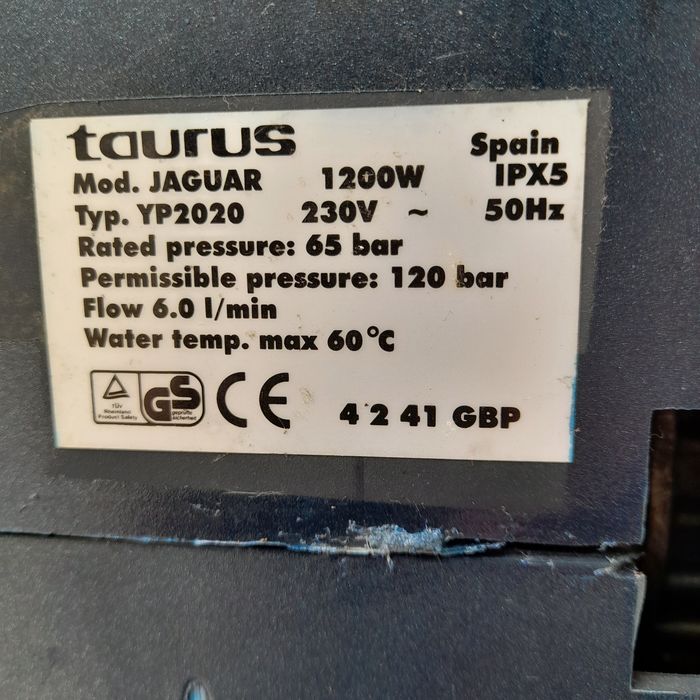 Maquina de lavar de pressão