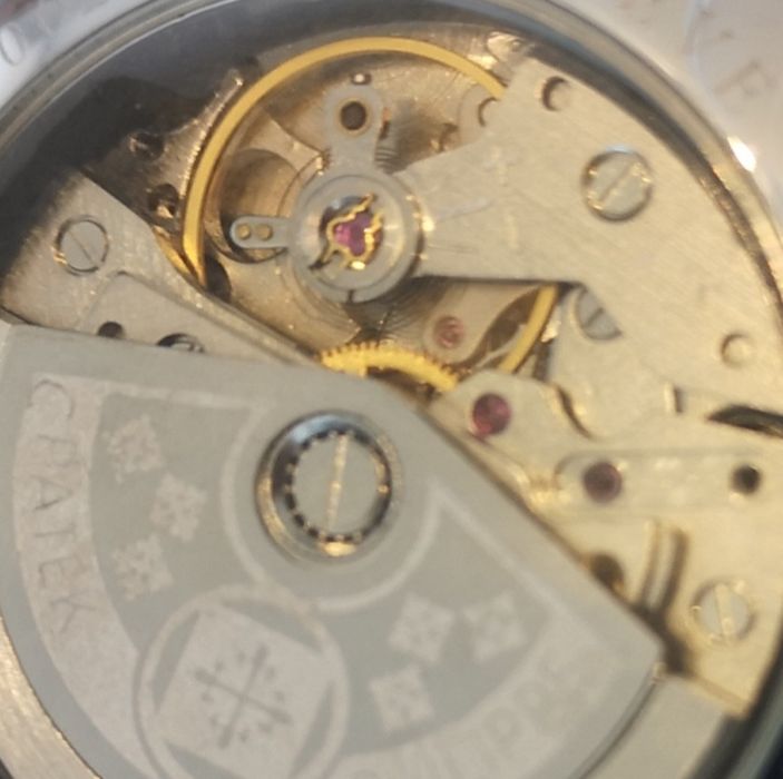 Relógio Patek Philippe com duplo horário.64740289042689123