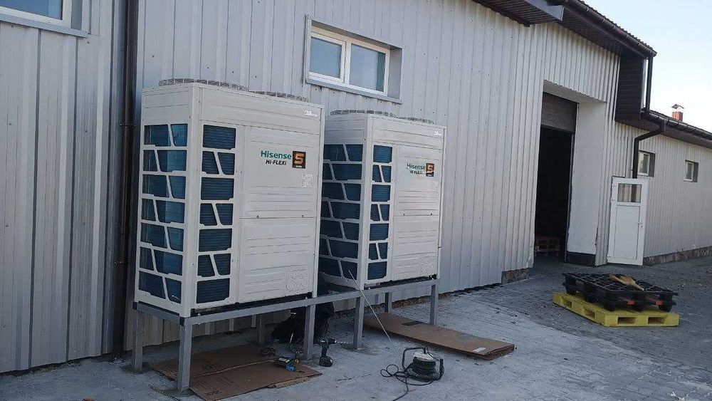Встановлення кондиціонерів та теплових насосів від 5000 грн.