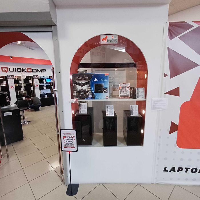 Tanie Używane Odnowione Laptopy / Komputery Gamingowe / Konsole - na ROCZNEJ gwarancji - QUICK-COMP Przemyśl - Możliwość Kupna na RATY!