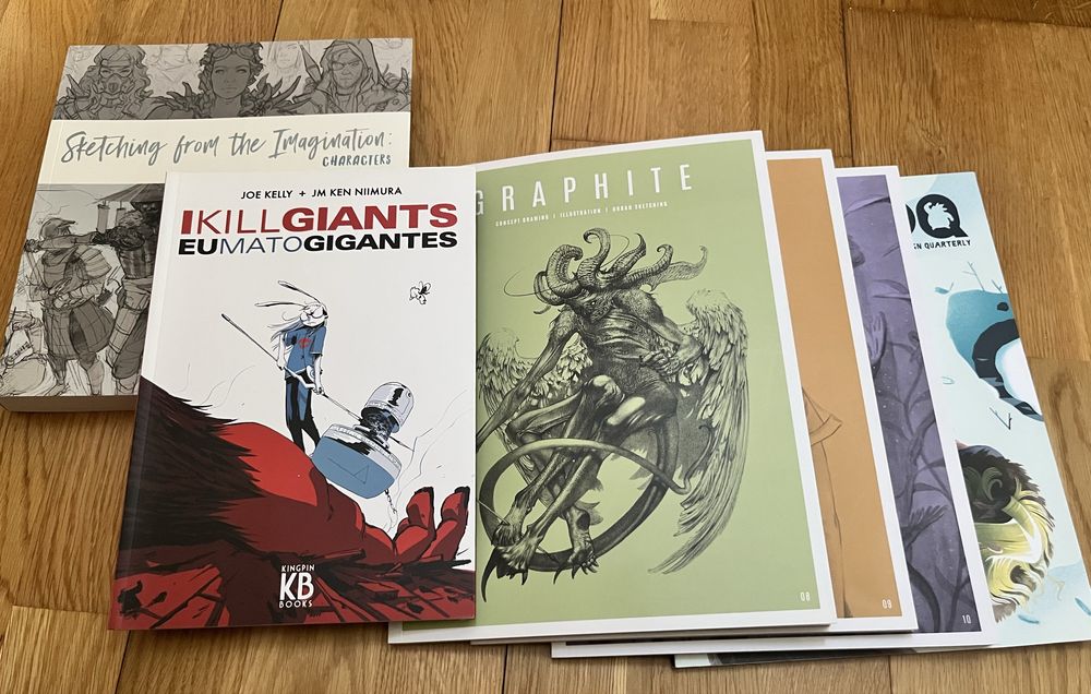 [ENG] Artbooks e Livros de Aprendizagem de Arte [PT] BD