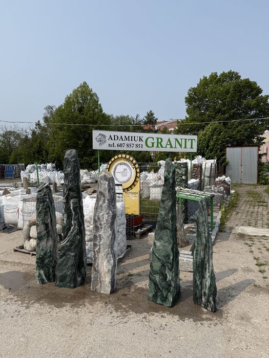Monolity Arctic Green Bryły Kamienna szpilka kora grys monolit