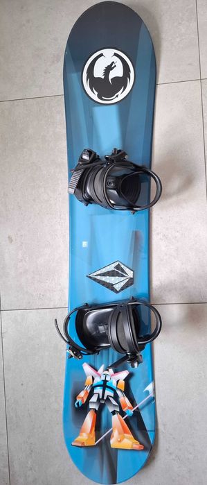 Deska snowboardowa + wiązania