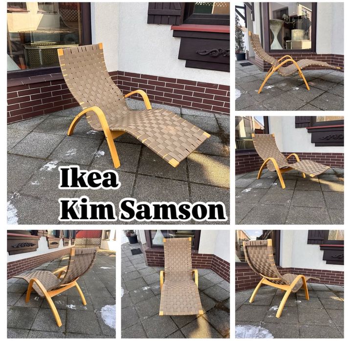 Ikea Kim Samson szezlong po renowacji