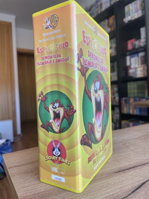 Vhs dupla demonio da tasmania