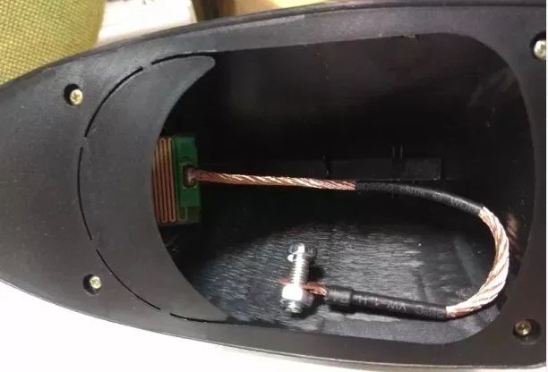 Antena para carro cor PRETA