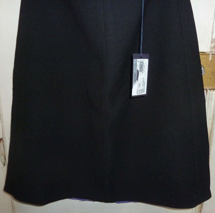Saia nova italiana lã preta Prada 46 IT / 40 PT - SALDO