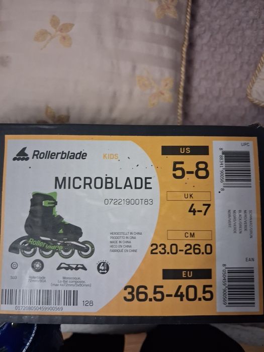 ролики 36-40 размер, новые