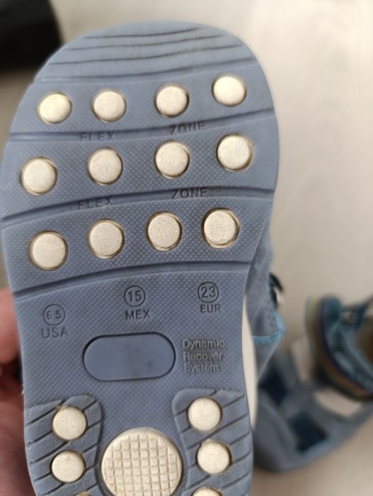 Sandały zabudowane cool club, bio fit, rozm. 23