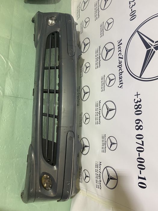 Mercedes w 203  рестайлінг егеганс авангард  бампер передній