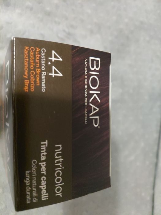 Farba do włosów Biokap kolor 4.4