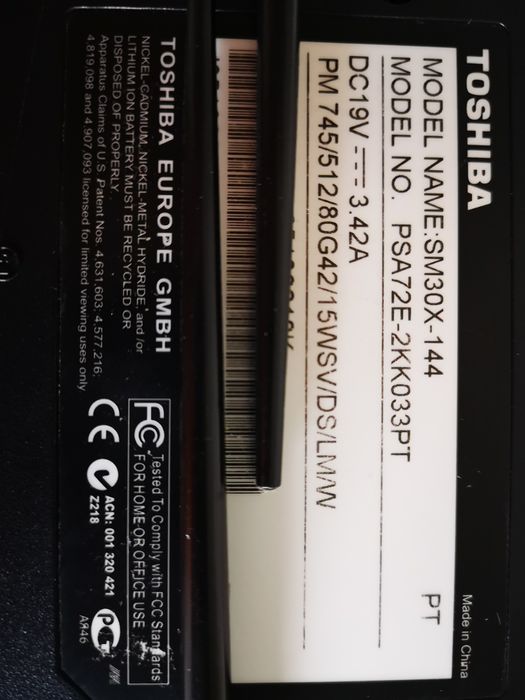 Portáteis várias marcas para reparar ou para peças