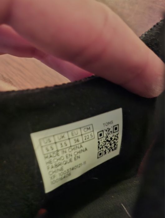 Sandálias estampadas de tacão TOMS