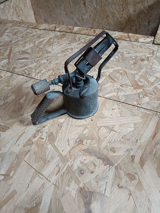 Stara lampa lutownicza / palnik Hermann Lembke Berlin – vintage