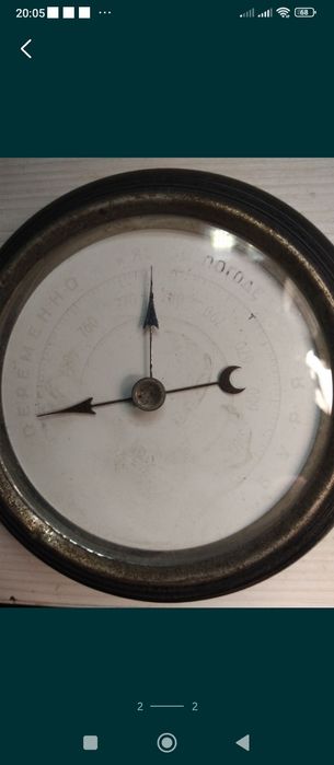 Барометр с лодки .