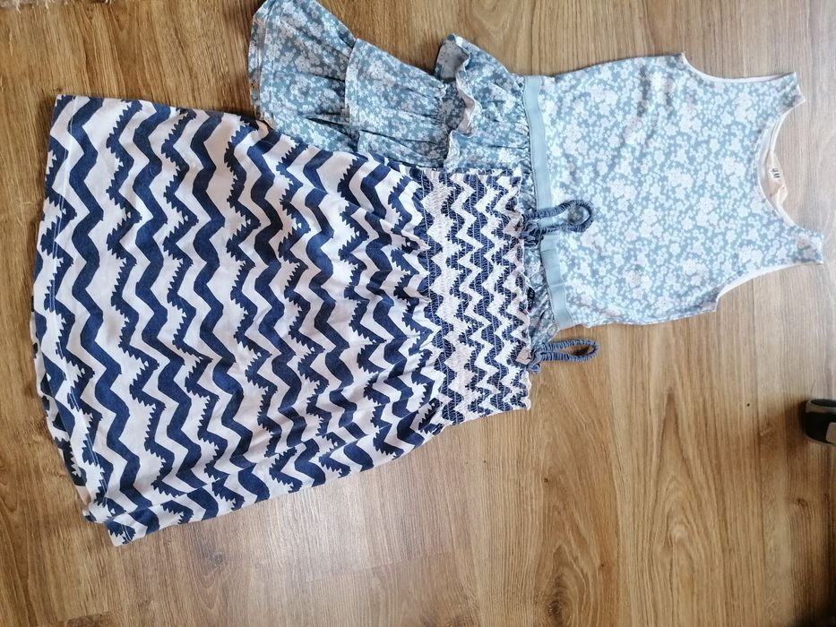 2 szt sukienki bawelniane