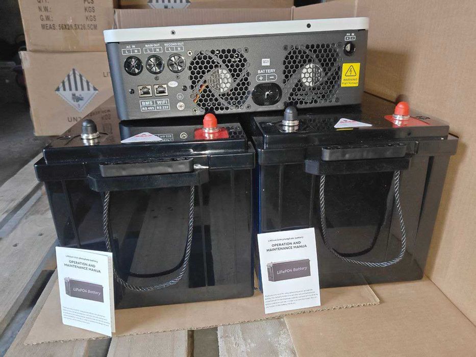 Інвертор гібридний Daxtromn  В НАЯВНОСТІ 6.2kW/48В+BMS (6.2KW)