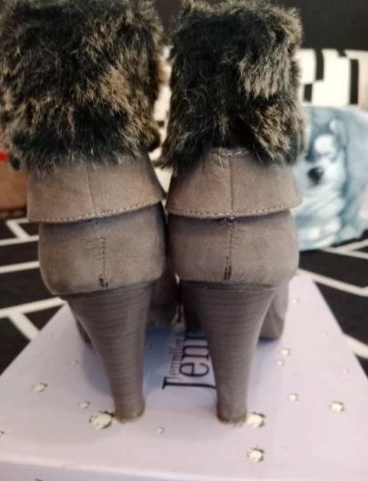 botki damskie na obcasie