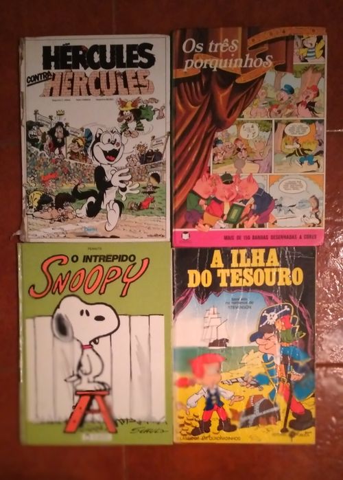 10 Livros de Bd  anos 80 e 90